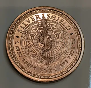Sic Semper Tyrannis 1 Onza Cobre .999