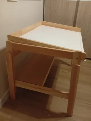 Escritorio Infantil Ikea Madera Blanca