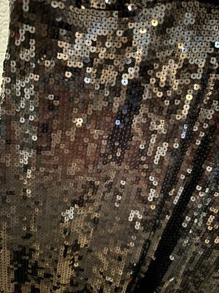 Vestido lentejuelas Zara Talla L