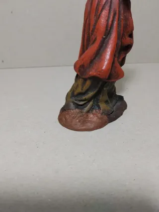 Figura Belén barro pesebre nacimiento mujer