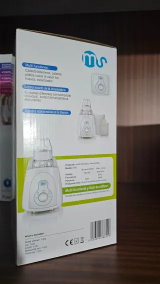 Calienta biberones y potitos multifunción