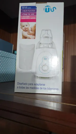 Calienta biberones y potitos multifunción