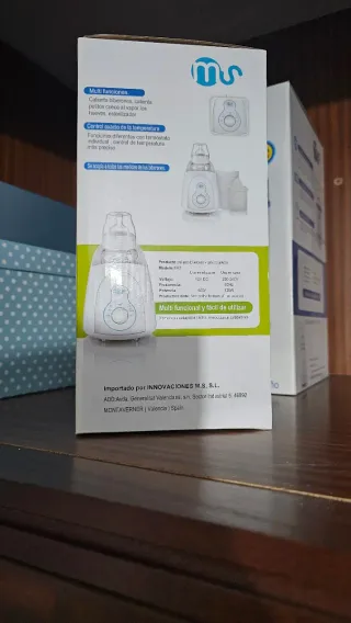 Calienta biberones y potitos multifunción
