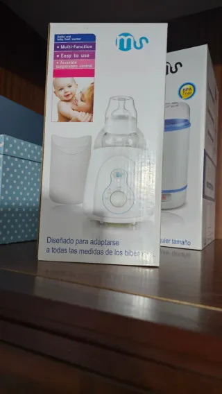 Calienta biberones y potitos multifunción