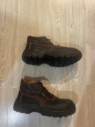 Botas de seguridad Black Leather Talla 40