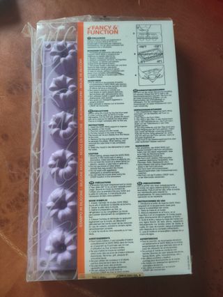 Lote 4 Moldes Silicona Repostería