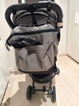 Silla de paseo Munich gris