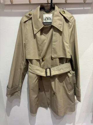 Gabardina Zara Beige