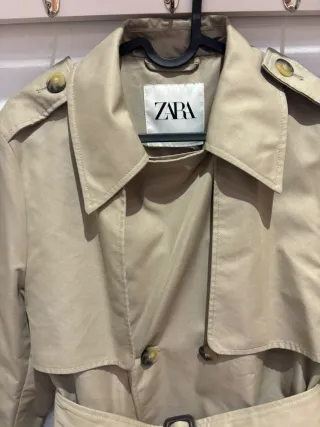Gabardina Zara Beige