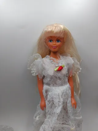 Muñeca Nancy Maniquí Vestido Novia