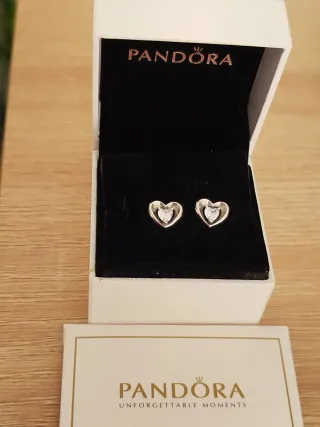 Pendientes Corazón Brillante