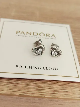 Pendientes Corazón Brillante