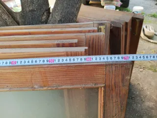 Persianas y cristaleras de madera