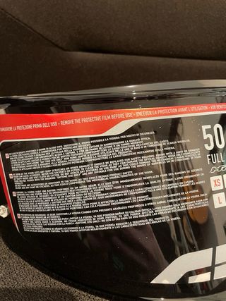 Visera GIVI 50.9 Full Face Negra