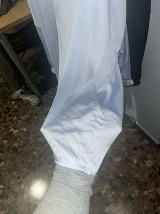 Camisa azul cielo Stradivarius botones