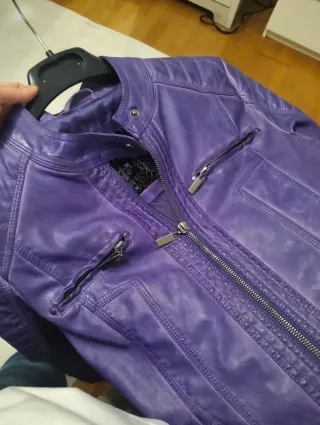 Cazadora Moroshka Morada Mujer