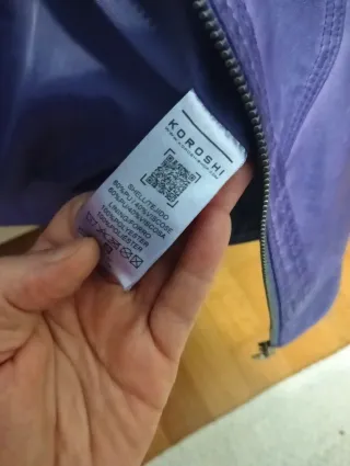 Cazadora Moroshka Morada Mujer