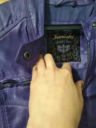 Cazadora Moroshka Morada Mujer