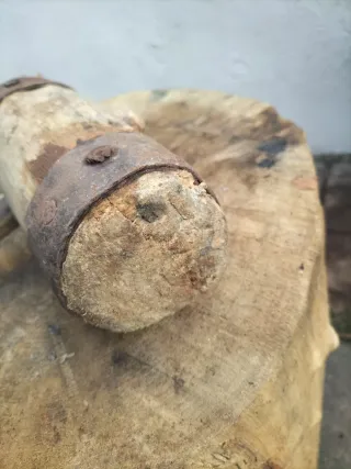 Maza de carpintero antigua