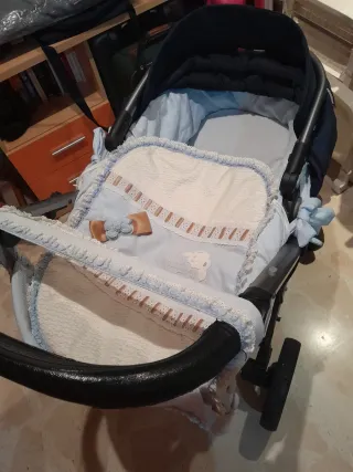 Carro bebé 3 piezas + complementos