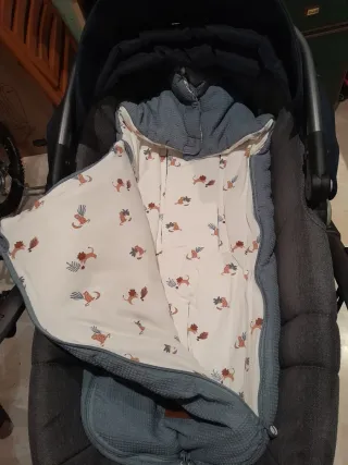 Carro bebé 3 piezas + complementos