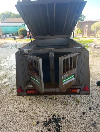 Remolque Caza perfecto para perros o carga