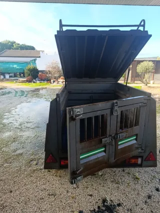 Remolque Caza perfecto para perros o carga