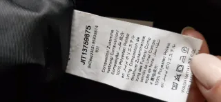 Vestido SHEIN Tweed Negro/Gris Talla XS