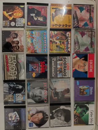 Lote 97 CDs Música Pop, Rock, Latino
