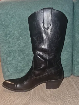Botas cowboy negras