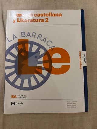 Lengua castellana y Literatura 2 BA Lengua coof...