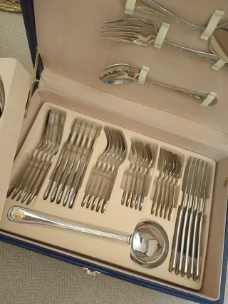 Cubertería Real Madrid Antigua