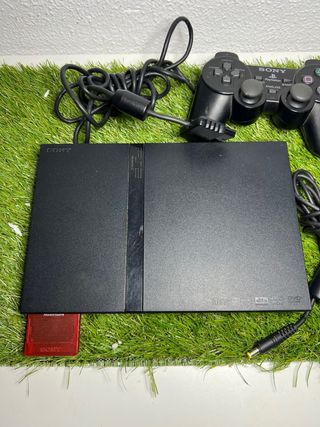 Consola Sony PS2 Negra + Mando + Memory Card