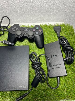 Consola Sony PS2 Negra + Mando + Memory Card