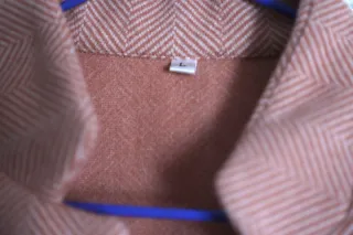 Chaqueta abrigo rosa