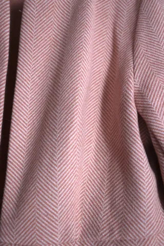 Chaqueta abrigo rosa