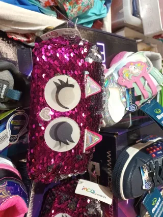 Estuche Morado Lentejuelas