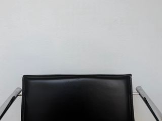 Silla cromada estilo italiano 90s