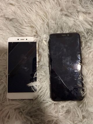 Lote 10 móviles LG y Wiko para piezas