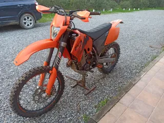 KTM EXC 450 con ITV