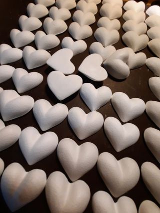 60 cuoricini piccoli 3,5×h3