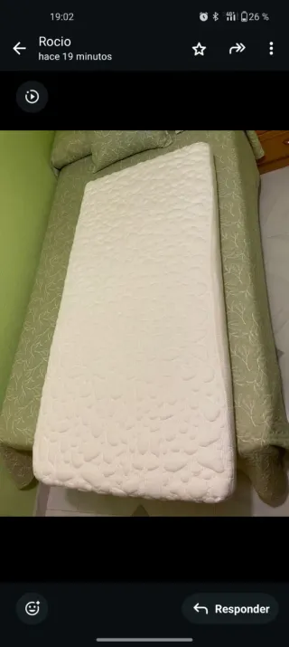 Cuna de viaje más colchón