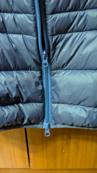 Chaleco Scalpers Azul Plumas