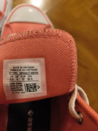 Converse Piel Rosa Talla 38