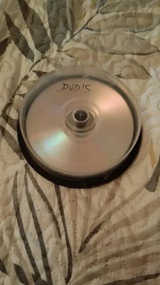 DVDs vacíos para grabar
