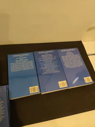 Pack 9 libros memoria de la historia.