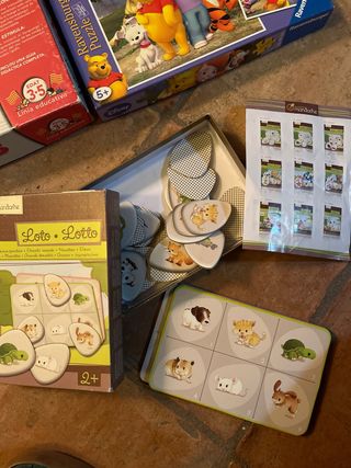 Lote 3 juegos infantiles: Ravensburger, Diset, Lot