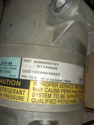 Alternador Renault Megane