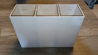 Organizador Escritorio 3 Cajones Blanco