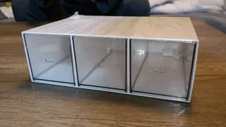 Organizador Escritorio 3 Cajones Blanco